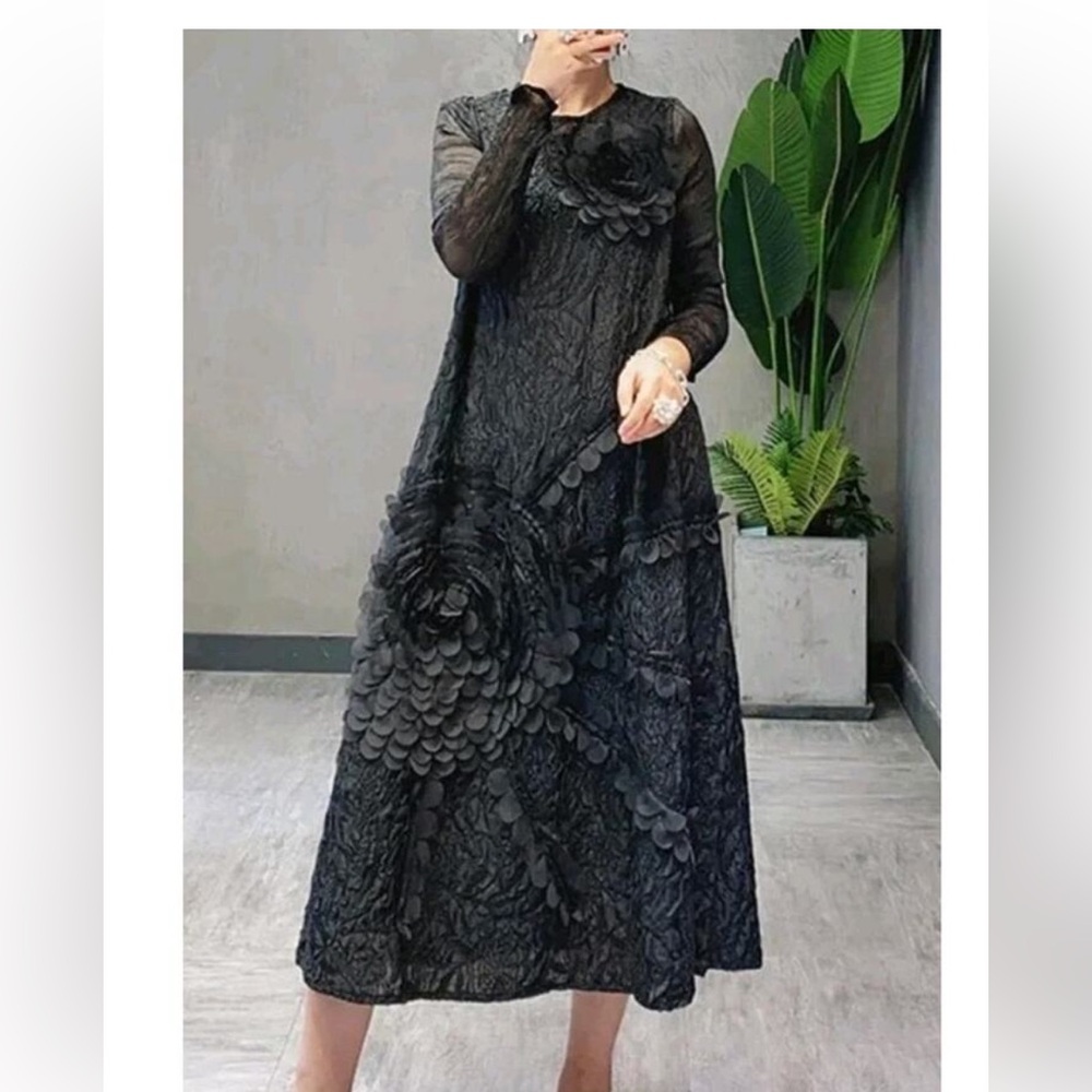 Black Floral dress
